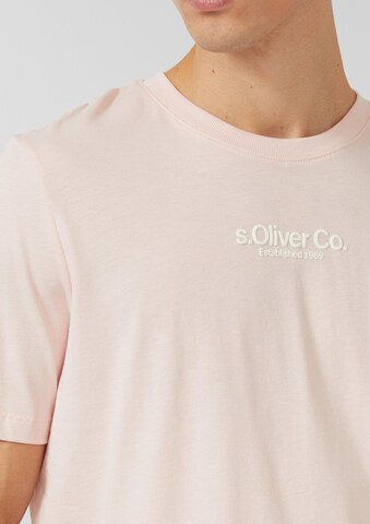 T-Shirt s.Oliver en rose