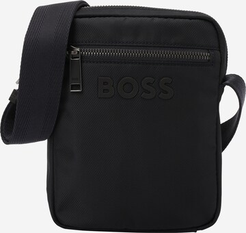 BOSS Чанта за през рамо тип преметка 'Catch 3.0' в синьо: отпред