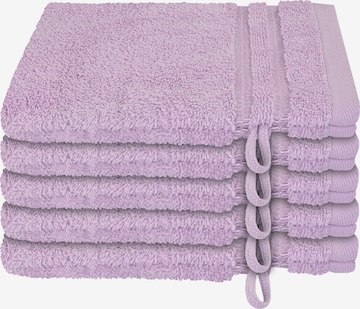 SCHIESSER Washcloth 'Milano' in Pink: front