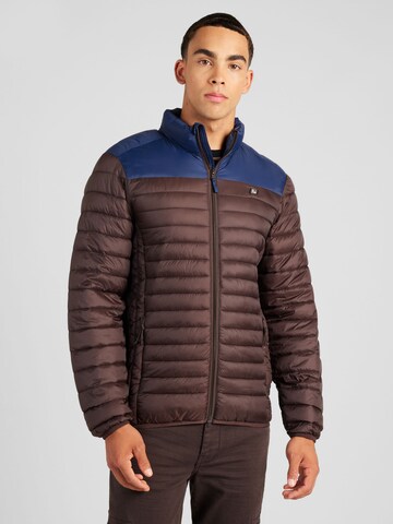 BLEND Between-season jacket in Brown: front