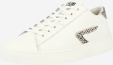 HUB Sneakers laag 'L31' in Wit: voorkant