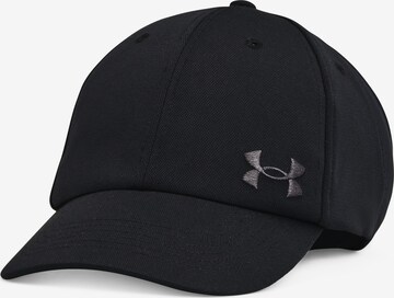 UNDER ARMOUR Športová šiltovka 'Play Up' - Čierna: predná strana