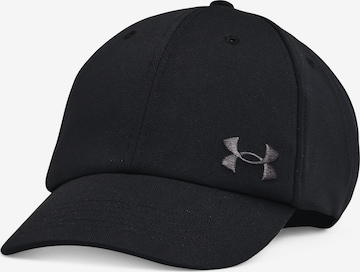 UNDER ARMOUR Athletic Cap 'Play Up' in Black: front
