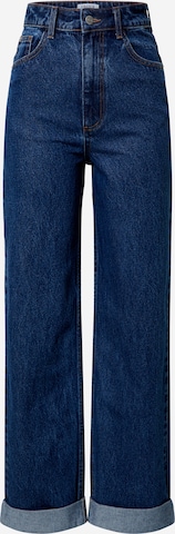 EDITED Wide leg Jeans 'Laura' in Blue: front