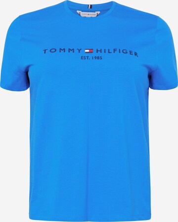 Tommy Hilfiger Curve Shirt in Blue: front