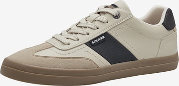 s.Oliver Sneaker in Beige: Vorderseite