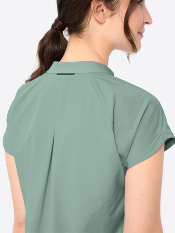 VAUDE Multifunctionele blouse 'Yaras II' in Groen