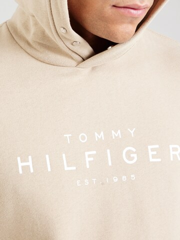 Felpa di TOMMY HILFIGER in beige