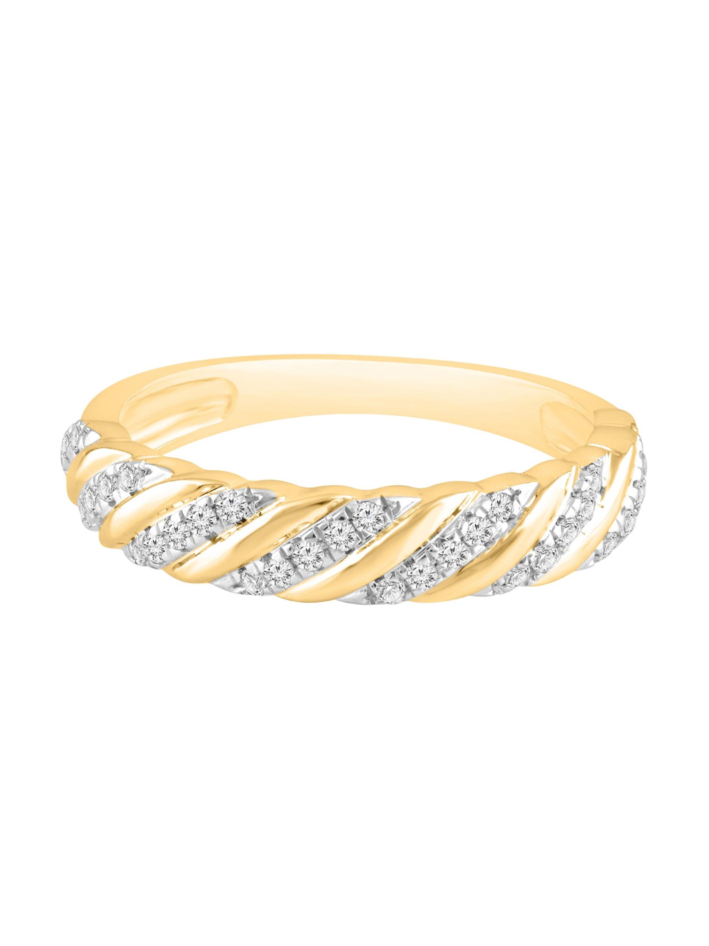 Diamant Exquis Ring in Gold: front