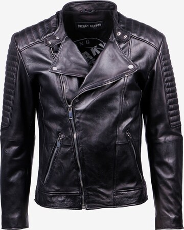 FREAKY NATION - Chaqueta de entretiempo 'Crossover' en negro: frente