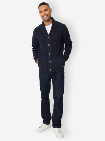 Threadbare Strickjacke 'Needham' in Blau