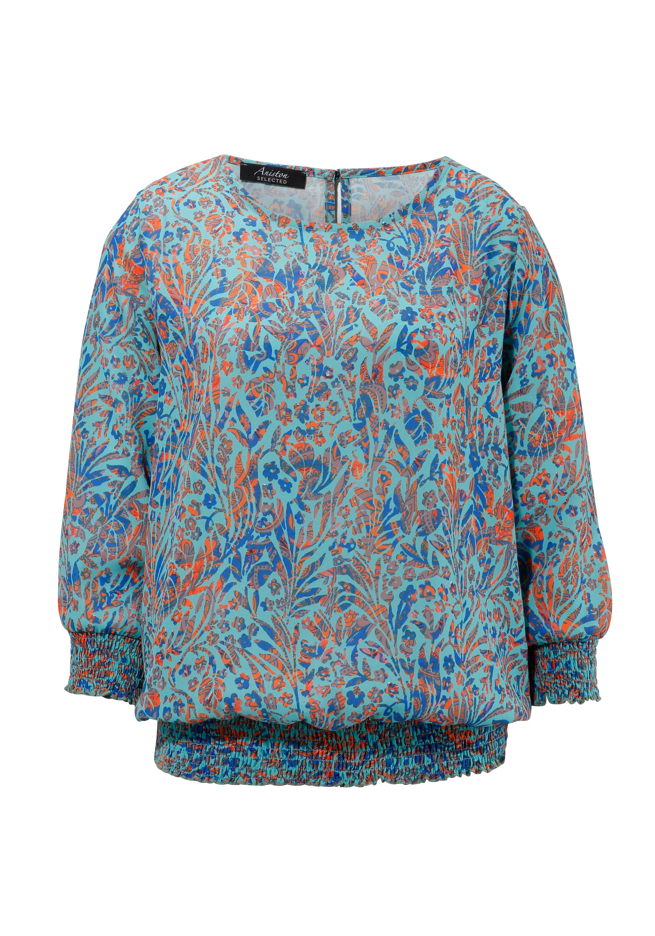 Aniston SELECTED Bluse 'Aniston' in Grün: Vorderseite