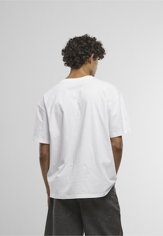 Mister Tee Shirt 'King Of The Race' in Wit