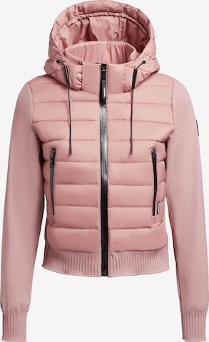 khujo Jacke 'Dalis2' in Pink: predná strana