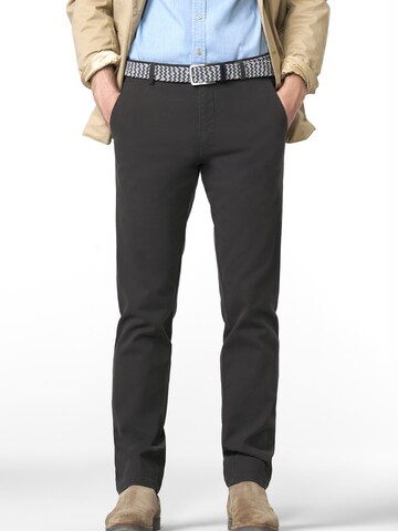 Regular Pantalon chino 'Rio 2-8608' MEYER en noir : devant