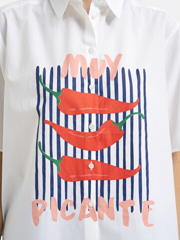 Smith&Soul Bluse in Weiß
