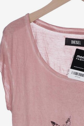DIESEL T-Shirt S in Pink