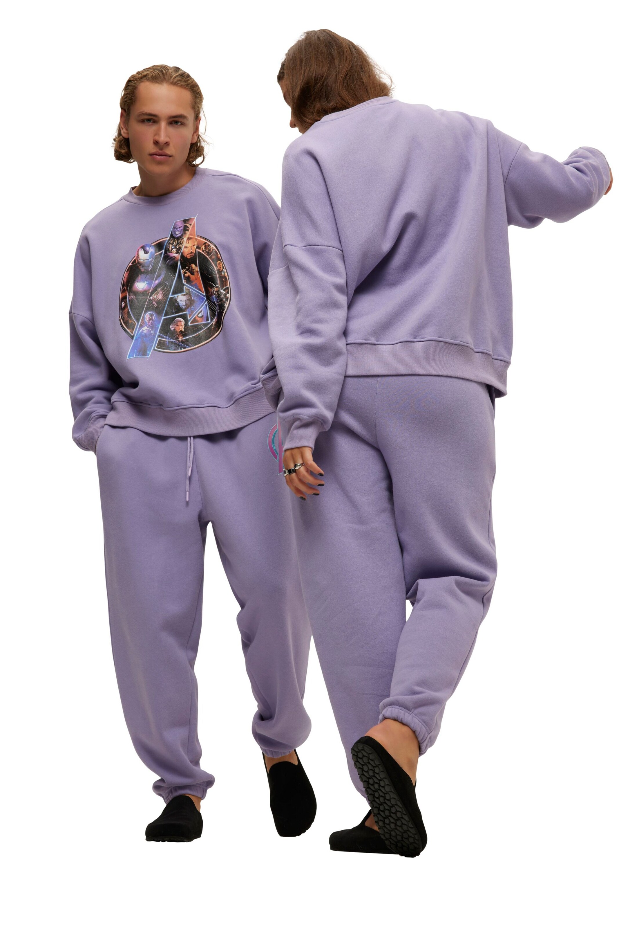 Studio Untold Regular Sweathose in Lila