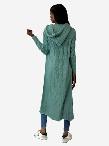 Elara Strickmantel in Grün