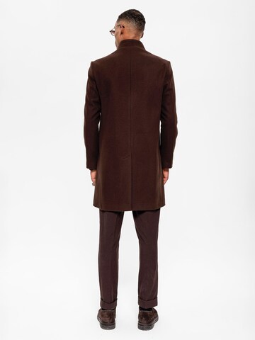 Antioch Between-Seasons Coat in Brown