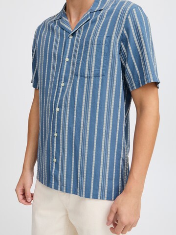 Casual Friday Regular Fit Hemd 'MILTON' in Blau