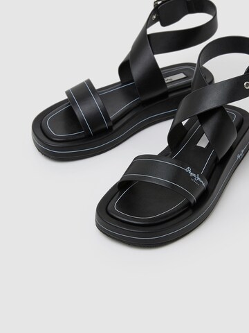 Pepe Jeans Sandals in Black