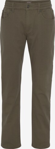 Man's World Regular Pants in Green: front