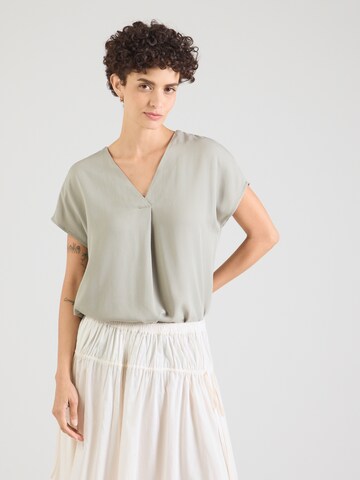 rosemunde - Blusa 'Raya' en verde: frente