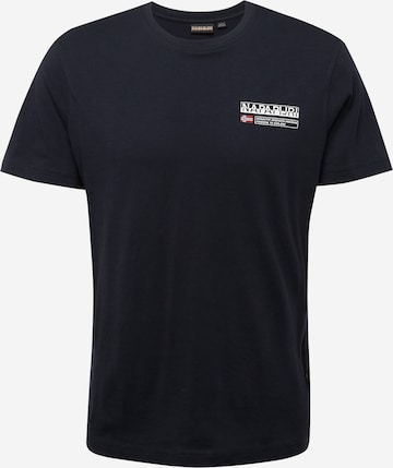 NAPAPIJRI Shirt 'S-Kasba' in Zwart: voorkant