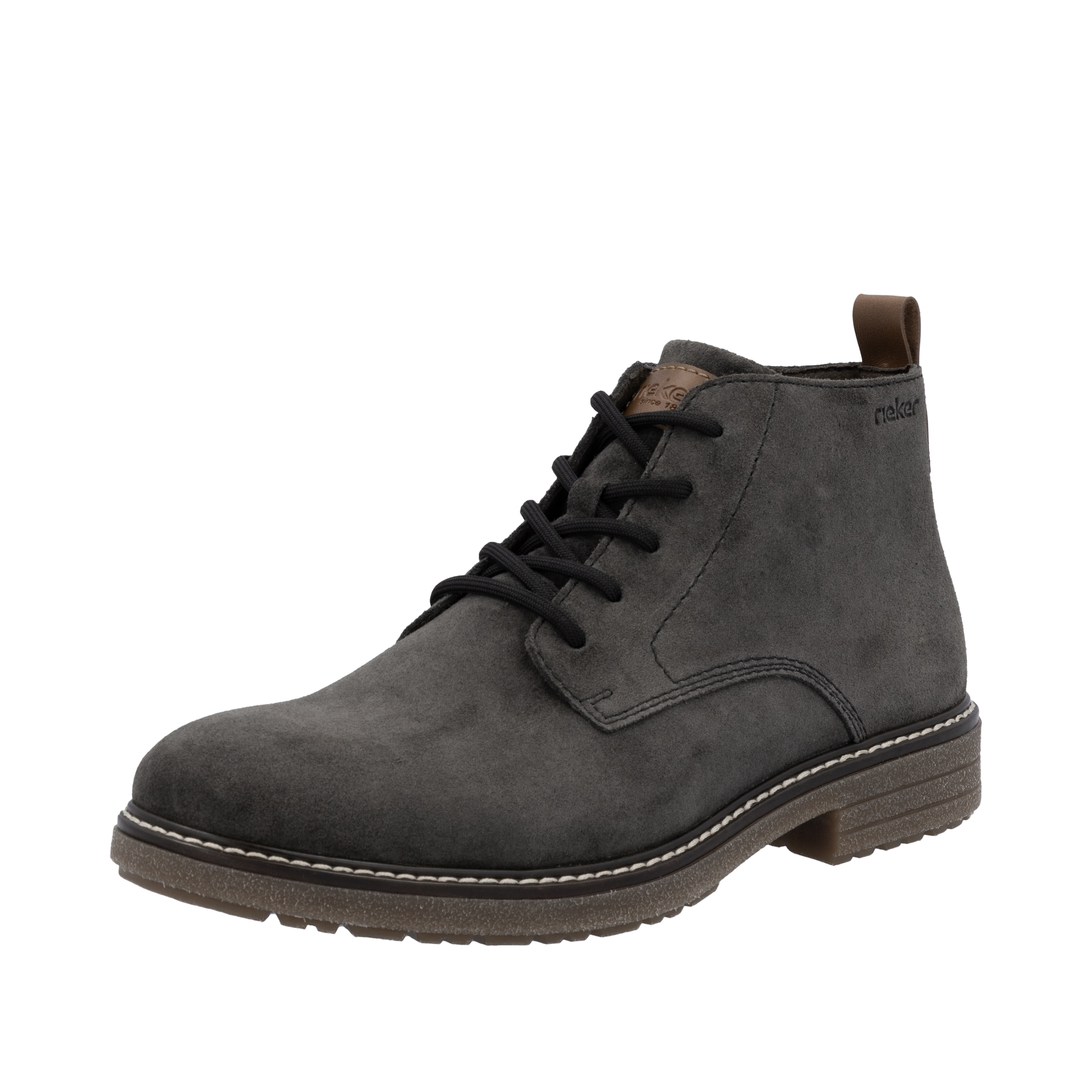 Rieker Lace-Up Boots in Dark grey, Item view