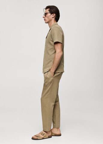 Regular fit Camicia 'Corbo' di MANGO MAN in verde