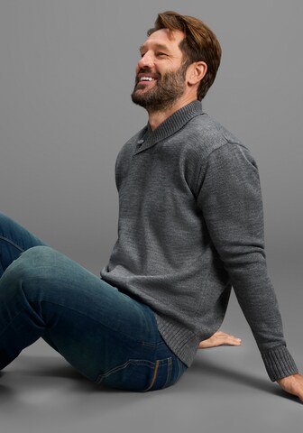 Man's World Pullover in Grau