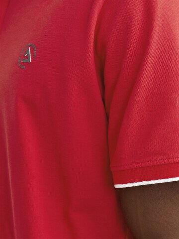 JACK & JONES Poloshirt 'HASS' in Rot