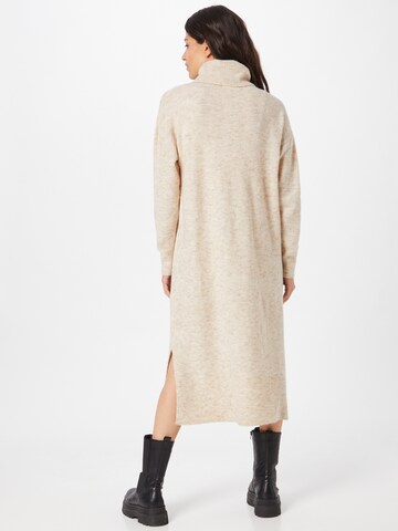 SISTERS POINT Knit dress 'LUI-DR' in Beige