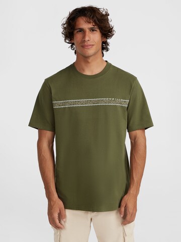 T-Shirt O'NEILL en vert : devant