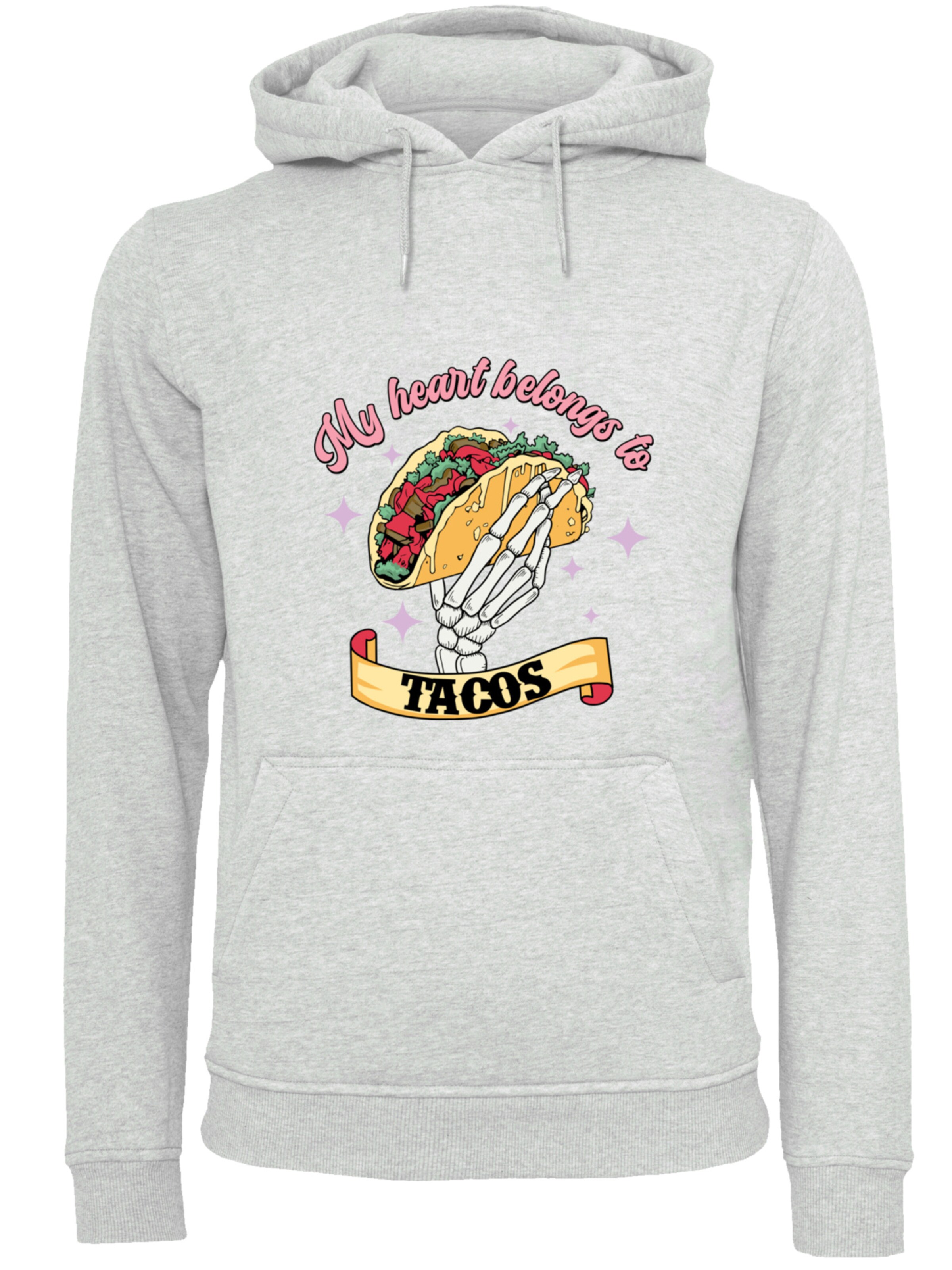 F4NT4STIC Sweatshirt in Grau: Vorderseite