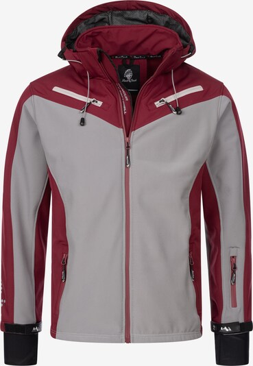 Rock Creek Outdoor jacket in Grey / Wine red, Item view