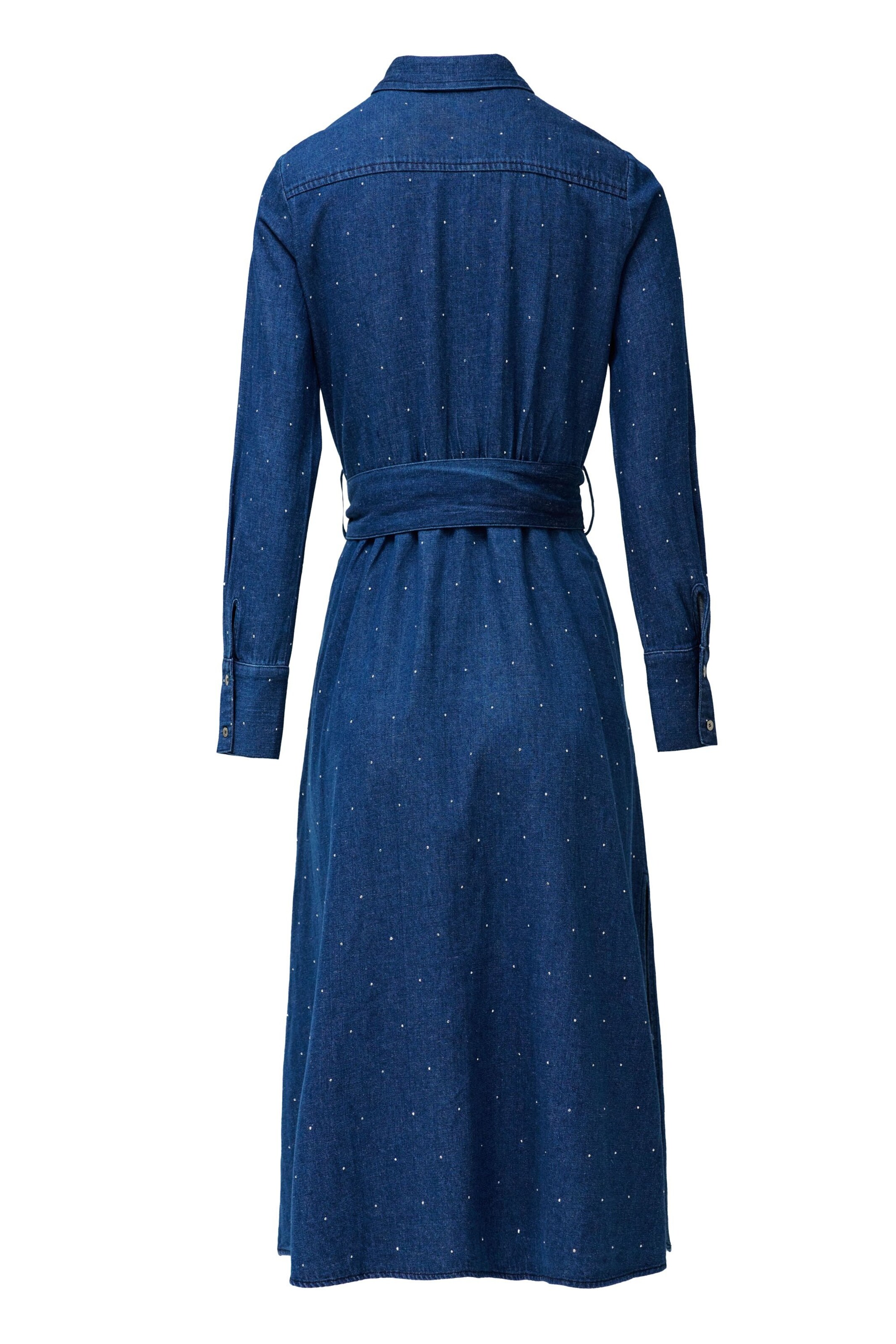 Salsa Jeans Jurk in Blauw