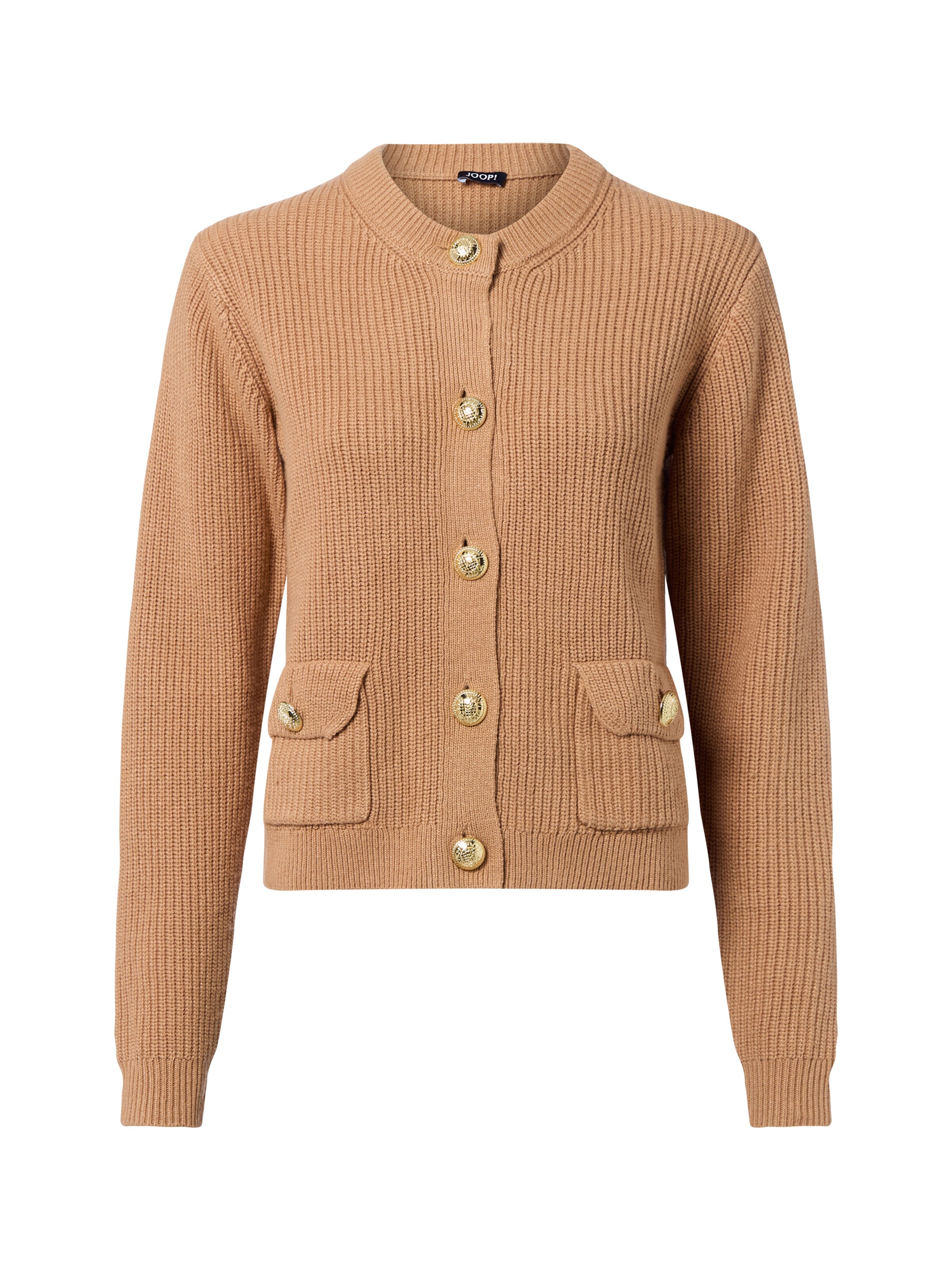 JOOP! Strickjacke 'Kimberly' in camel, Produktansicht