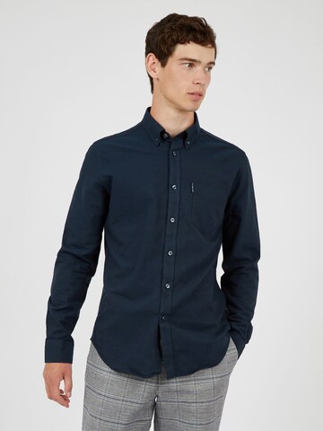 Regular fit Camicia di Ben Sherman in blu: frontale