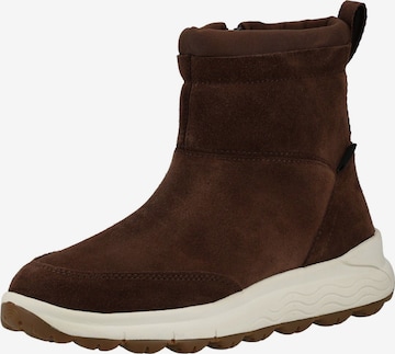 GEOX Snowboots in Bruin: voorkant