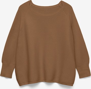 Pulover 'VMNEW NORA' de la VERO MODA pe maro: față