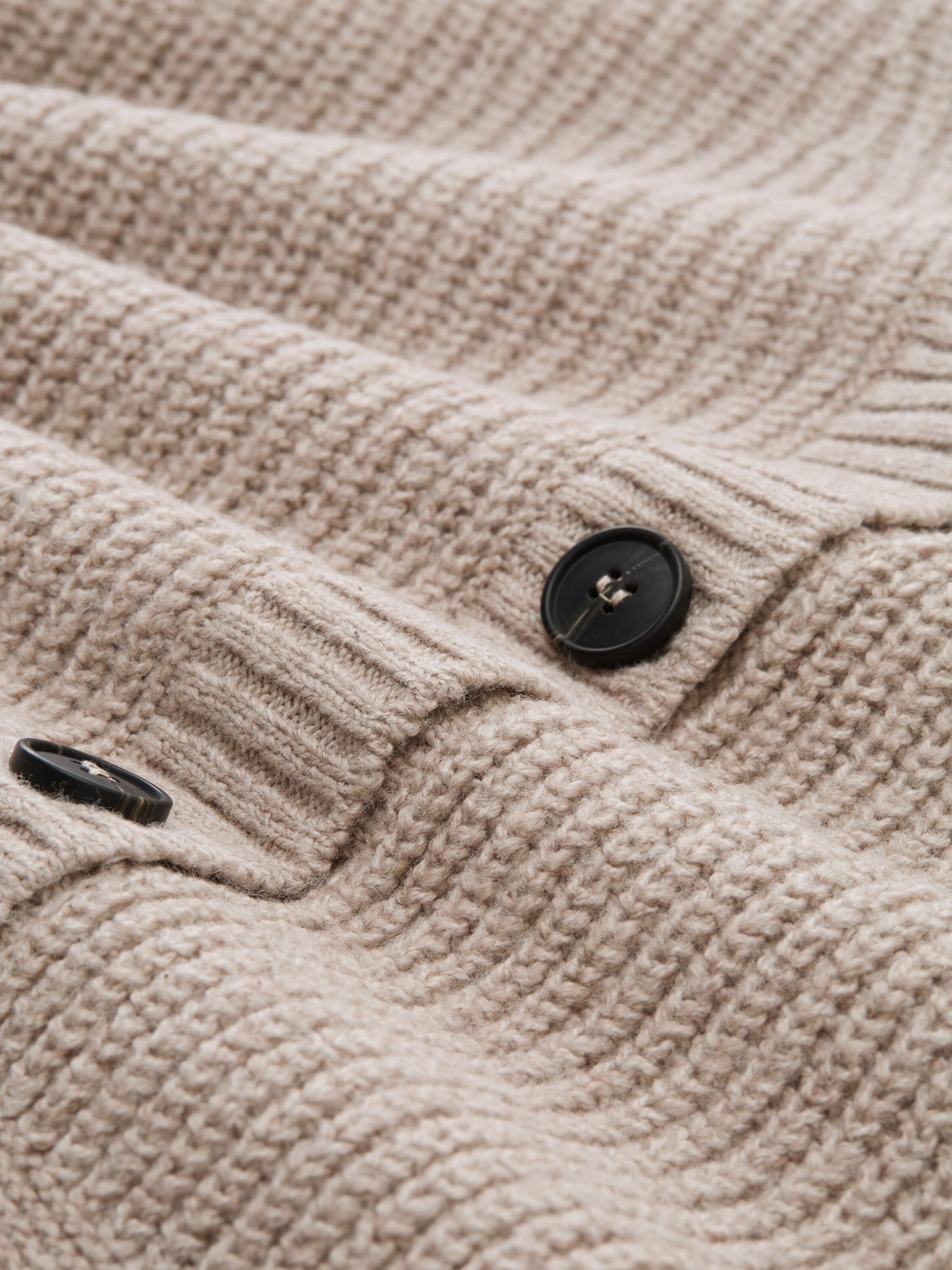 Tom Tailor Women + Knit cardigan in Grey