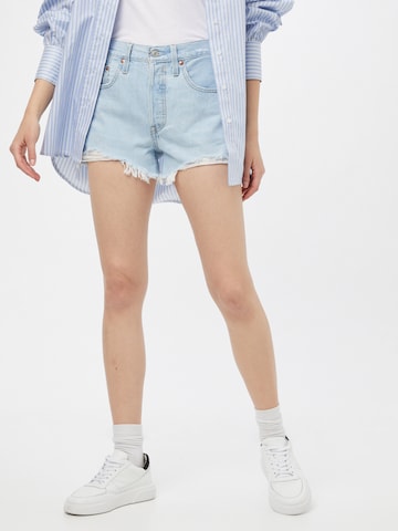 LEVI'S ® Szabványos Farmer '501 Original Short' - kék: elől