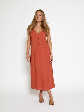DESIRES Mekko 'Natalie' värissä oranssi: etupuoli