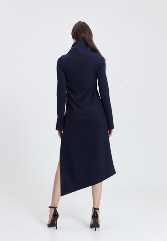 MONOSUIT Dress 'BASIC INSTINCT' in Blue