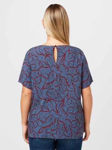 Camicia da donna 'NOVA BECH' di ONLY Carmakoma in blu