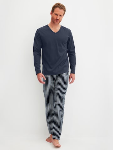 Pyjama long 'Cotton Special' CALIDA en bleu