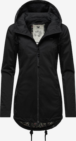Ragwear Performance Jacket 'Zuzka' in Black: front