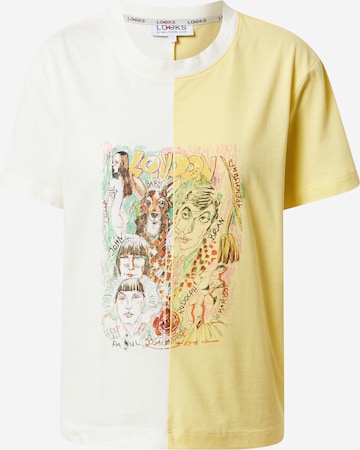 LOOKS by Wolfgang Joop - Camiseta en amarillo: frente